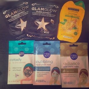 GlamGlow mask/ Freeman mask/ miss spa mask